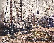 Georges Seurat The Maria at Honfleur china oil painting artist